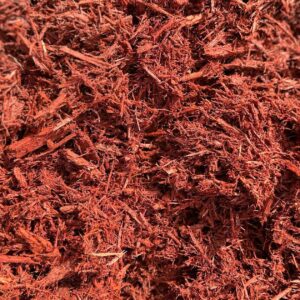 Bright Red Mulch